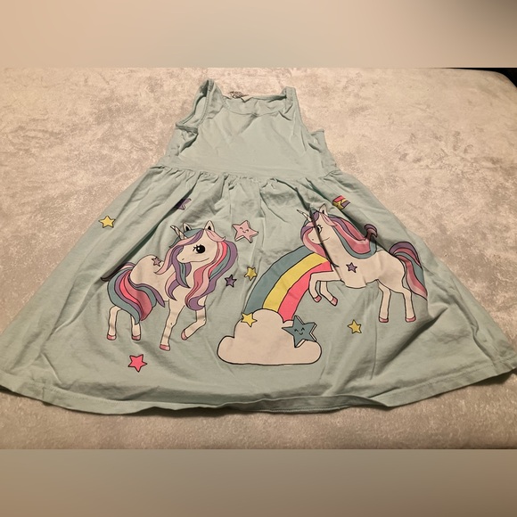 H&M Other - Unicorn rainbow dress